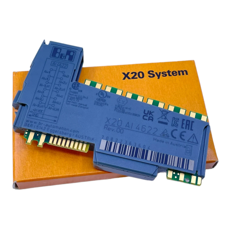 وحدة الإدخال التناظري B&R X20AI4622 X20AO4622 X20AO2632