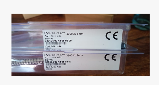مسبار تقارب بنتلي نيفادا 3300 XL أصلي جديد متوفر في المخزون 330104-00-12-05-02-00