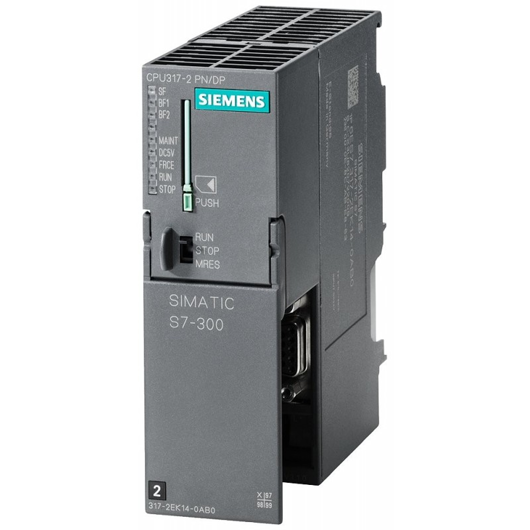 جديد في المخزون: وحدة تحكم Siemens 6ES7317-2EK14-0AB0 SIMATIC S7-300 CPU 317-2 PN/DP