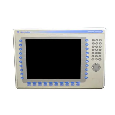 شاشة عرض معلومات المشغل (HMI) من نوع Allen Bradley 2711P-B12C15A1 PanelView Plus 1250