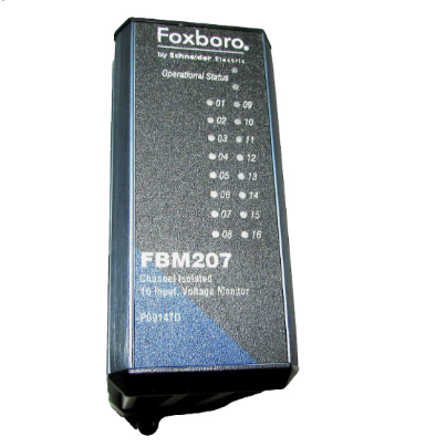 Foxboro FBM207c P0917MF Contact Sense Input Module (I/A Series 200, 16-Channel, Isolated, 48V DC Contact Input Module)
