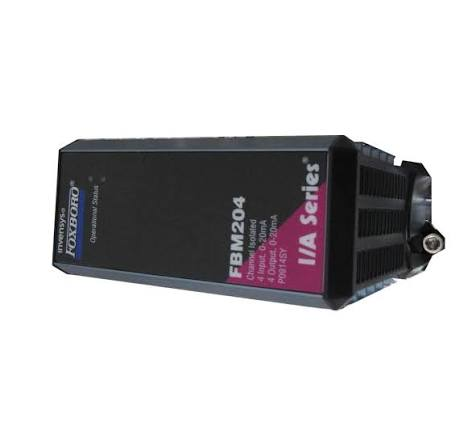 Foxboro FBM204 P0914SY Analog I/O Module (I/A Series 200, 4AI/4AO, 0-20mA, Channel-Isolated Mixed Module)