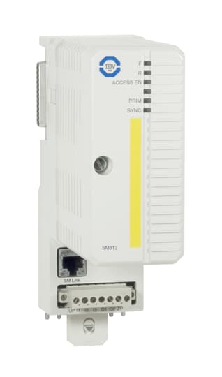 وحدة تحكم جديدة من ABB طراز SM812 3BSE072270R1 AC 800M، وحدة أمان عالية التكامل