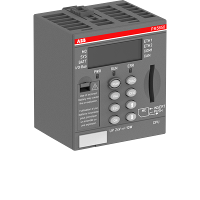 وحدة معالجة أصلية جديدة من ABB طراز PM5650-2ETH 1SAP151000R0378 AC500 V3
