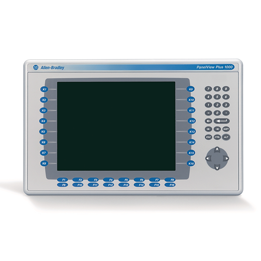 وحدة عرض واجهة المستخدم الرسومية الجديدة من سلسلة Allen Bradley 2711P-RDB10C PanelView Plus 1000