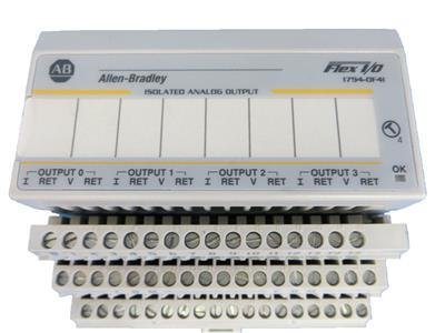 وحدة إخراج تناظرية جديدة من نوع Allen Bradley 1794-OF4I FLEX I/O HART متوفرة في المخزون