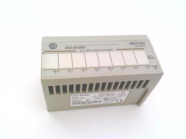 وحدة إخراج تناظرية جديدة من نوع Allen Bradley 1794-IRT8 FLEX I/O HART متوفرة في المخزون