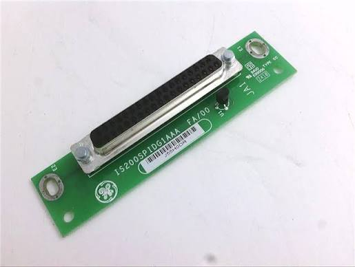 GE IS200SPIDG1A PROFIBUS Master Gateway Terminal Board (PROFIBUS DP Master Gateway Terminal Board, Mark VIe Speedtronic, 12Mbps, DB9, Emerson Spare Part)