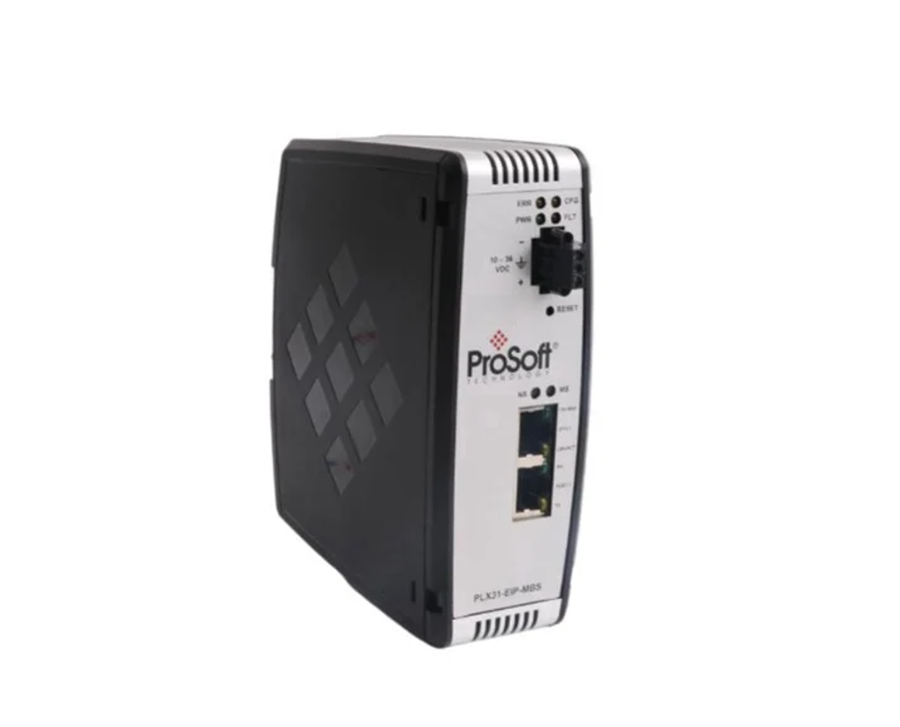 بوابة اتصالات أصلية جديدة من PROSOFT طراز PLX31-EIP-MBTCP تُركّب على سكة DIN
